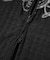 SCRIPT LOGO SHIRRED S/S ZIP UP TOP