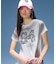 FADED LACE NUMBER S/S BABY TEE