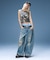 HOLLOW OUT OVAL LOGO TANK TOP