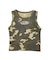 HOLLOW OUT OVAL LOGO TANK TOP