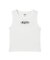 HOLLOW OUT OVAL LOGO TANK TOP