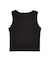 HOLLOW OUT OVAL LOGO TANK TOP