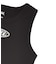HOLLOW OUT OVAL LOGO TANK TOP