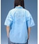 STRIPED RHINESTONE S/S SHIRT