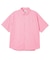STRIPED RHINESTONE S/S SHIRT