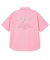 STRIPED RHINESTONE S/S SHIRT