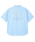 STRIPED RHINESTONE S/S SHIRT