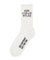 HEAVY BLOCK LOGO RIBBED SOCKS