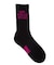 HEAVY BLOCK LOGO RIBBED SOCKS