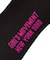 HEAVY BLOCK LOGO RIBBED SOCKS