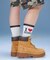 I LOVE X-GIRL RIBBED SOCKS