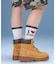 I LOVE X-GIRL RIBBED SOCKS