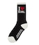 I LOVE X-GIRL RIBBED SOCKS