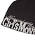 CUT OFF LOGO JACQUARD BEANIE