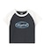 GLOW METAL OVAL LOGO RAGLAN S/S BABY TEE