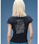 RHINESTONE SKULL S/S BABY TEE