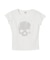 RHINESTONE SKULL S/S BABY TEE