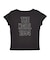 RHINESTONE SKULL S/S BABY TEE