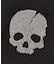 RHINESTONE SKULL S/S BABY TEE