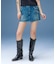 DENIM SKORT