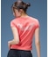 FADED ANGEL WING S/S BABY TEE