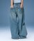 DISTRESSED BAGGY DENIM PANTS