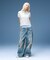 DISTRESSED BAGGY DENIM PANTS