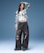 DISTRESSED BAGGY DENIM PANTS
