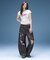 DISTRESSED BAGGY DENIM PANTS