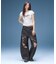DISTRESSED BAGGY DENIM PANTS