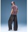 DISTRESSED BAGGY DENIM PANTS