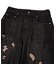 DISTRESSED BAGGY DENIM PANTS