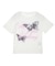 SCRIPT LOGO AND BUTTERFLY MESH S/S BABY TEE