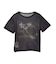 SCRIPT LOGO AND BUTTERFLY MESH S/S BABY TEE