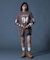 FADED NUMBER S/S BIG TEE DRESS