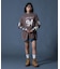 FADED NUMBER S/S BIG TEE DRESS