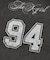 FADED NUMBER S/S BIG TEE DRESS