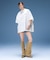 CIRCLE LOGO AND FACE S/S BIG TEE DRESS