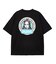 CIRCLE LOGO AND FACE S/S BIG TEE DRESS
