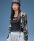HIBISCUS CAMOUFLAGE BLOUSE