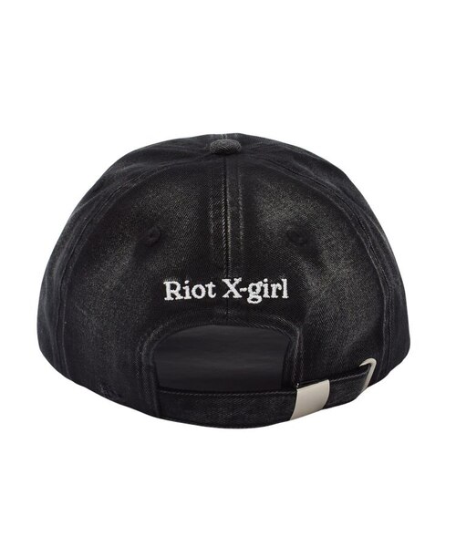 DISTRESSED METAL PARTS 6PANEL CAP｜エックスガールの通販｜&mall