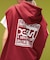 SIGNBOARD LOGO ZIP UP SWEAT VEST