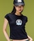 FACE AND LOGO PATCH S/S BABY TEE