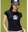 FACE AND LOGO PATCH S/S BABY TEE