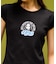 FACE AND LOGO PATCH S/S BABY TEE