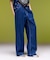 FACE LABEL POCKET EASY PANTS