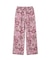 FACE LABEL POCKET EASY PANTS