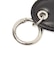 FAUX LEATHER HEART KEYRING
