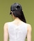 CHEERFUL LOGO AND FACE TRUCKER CAP
