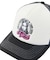 CHEERFUL LOGO AND FACE TRUCKER CAP